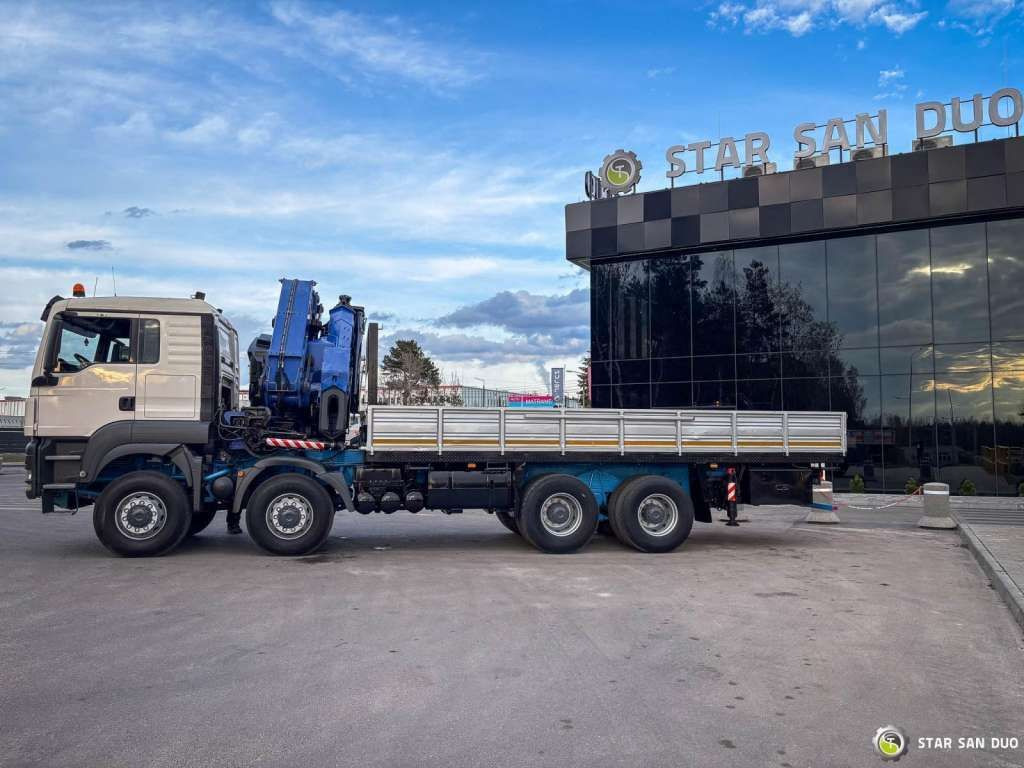 MAN TGS 41.480 8x8 PM 85SP HDS Crane - Kraanaga veoauto: pilt 5 MAN TGS 41.480 8x8 PM 85SP HDS Crane - Kraanaga veoauto: pilt 5