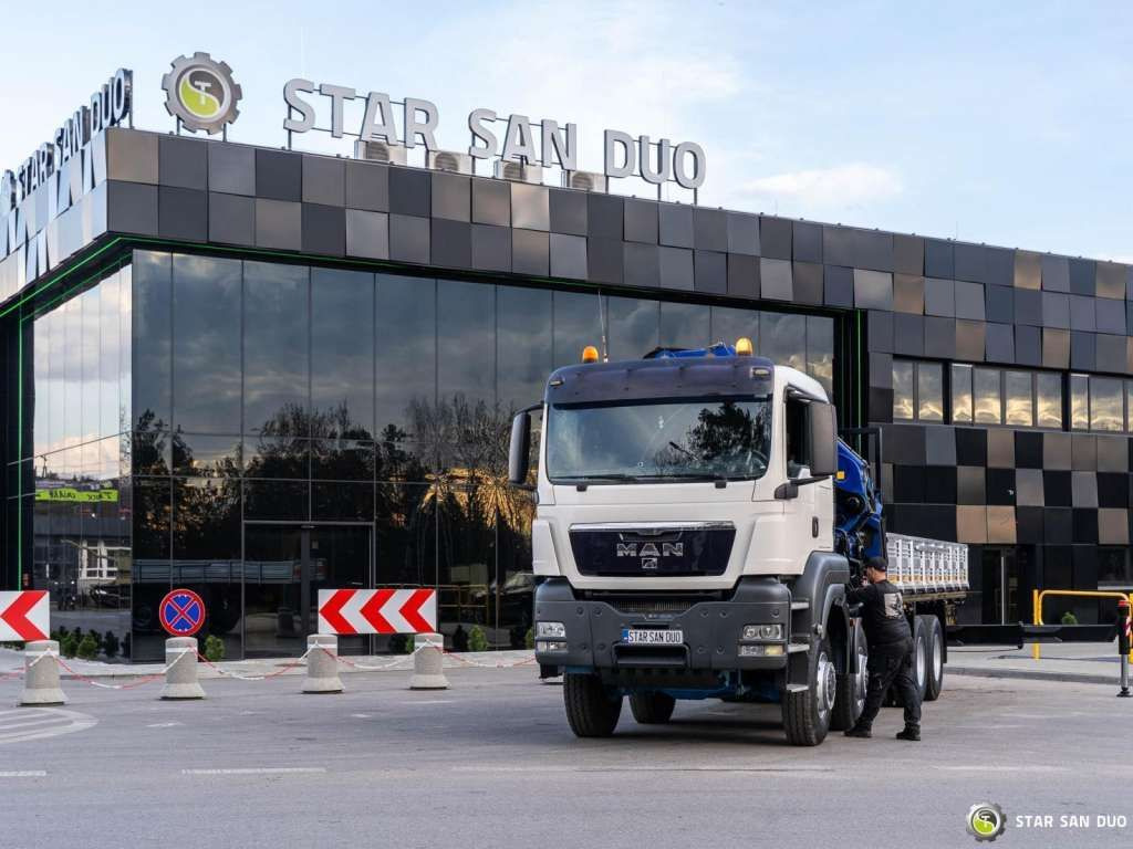 MAN TGS 41.480 8x8 PM 85SP HDS Crane - Kraanaga veoauto: pilt 4 MAN TGS 41.480 8x8 PM 85SP HDS Crane - Kraanaga veoauto: pilt 4