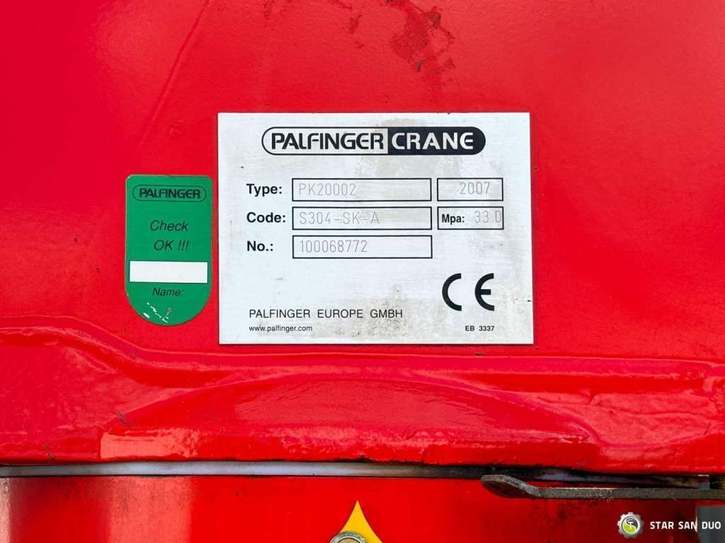 Mercedes-Benz  ACTROS 2044A 4x4 Palfinger PK 20002 hds Crane liising Mercedes-Benz  ACTROS 2044A 4x4 Palfinger PK 20002 hds Crane: pilt 29