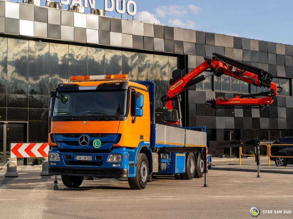 Mercedes-Benz ACTROS 2541 6x2 Palfinger PK 34002 Crane Winch - Kraanaga veoauto: pilt 2 Mercedes-Benz ACTROS 2541 6x2 Palfinger PK 34002 Crane Winch - Kraanaga veoauto: pilt 2