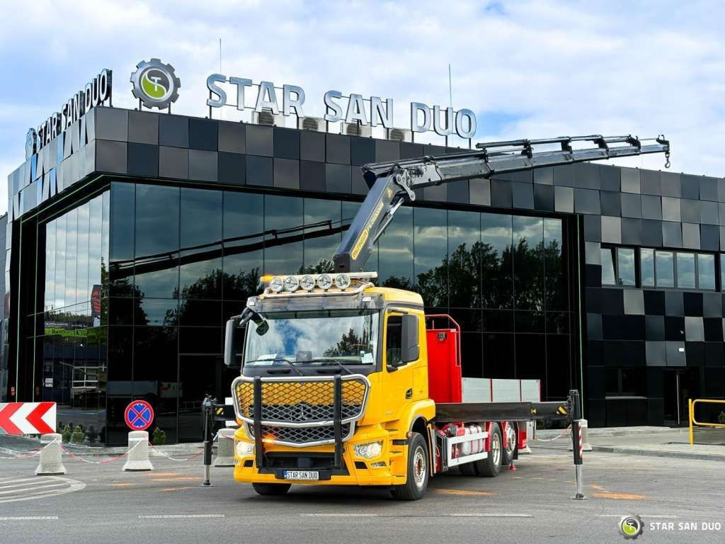 Mercedes-Benz ACTROS 2543 6x2 PalfingerPK 26002 EH Crane - Kraanaga veoauto: pilt 1 Mercedes-Benz ACTROS 2543 6x2 PalfingerPK 26002 EH Crane - Kraanaga veoauto: pilt 1