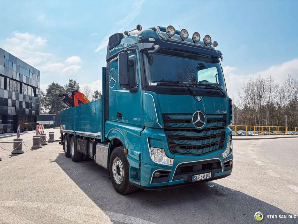 Mercedes-Benz ACTROS 2545 6x2 Palfinger PK 16001 HDS Crane Mercedes-Benz ACTROS 2545 6x2 Palfinger PK 16001 HDS Crane - Kraanaga veoauto, Madelveok/ Platvormveok: pilt 5 Mercedes-Benz ACTROS 2545 6x2 Palfinger PK 16001 HDS Crane Mercedes-Benz ACTROS 2545 6x2 Palfinger PK 16001 HDS Crane - Kraanaga veoauto, Madelveok/ Platvormveok: pilt 5