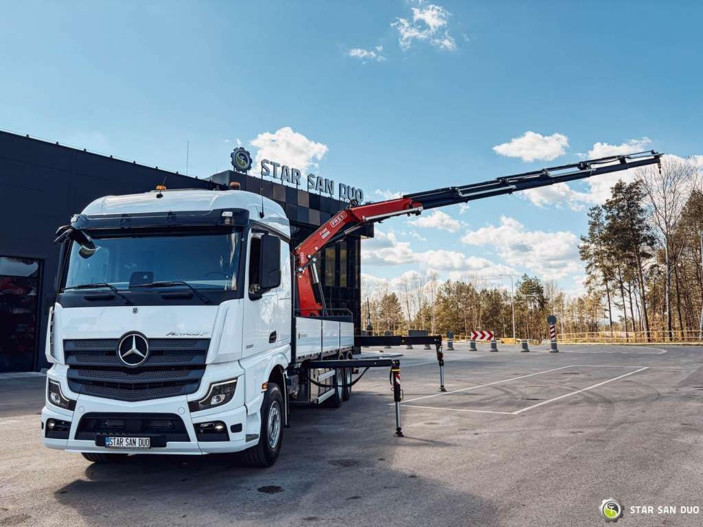 Mercedes-Benz ACTROS 3351 NEW 6x4 Fassi F485 Crane - Kraanaga veoauto: pilt 3 Mercedes-Benz ACTROS 3351 NEW 6x4 Fassi F485 Crane - Kraanaga veoauto: pilt 3