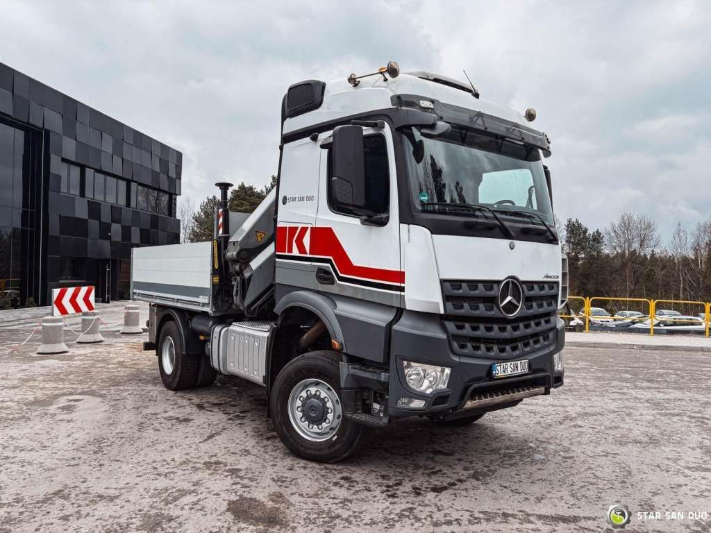 Mercedes-Benz AROCS 1851 4x4 PALFINGER PK 20002 Crane Kran - Kraanaga veoauto: pilt 5 Mercedes-Benz AROCS 1851 4x4 PALFINGER PK 20002 Crane Kran - Kraanaga veoauto: pilt 5