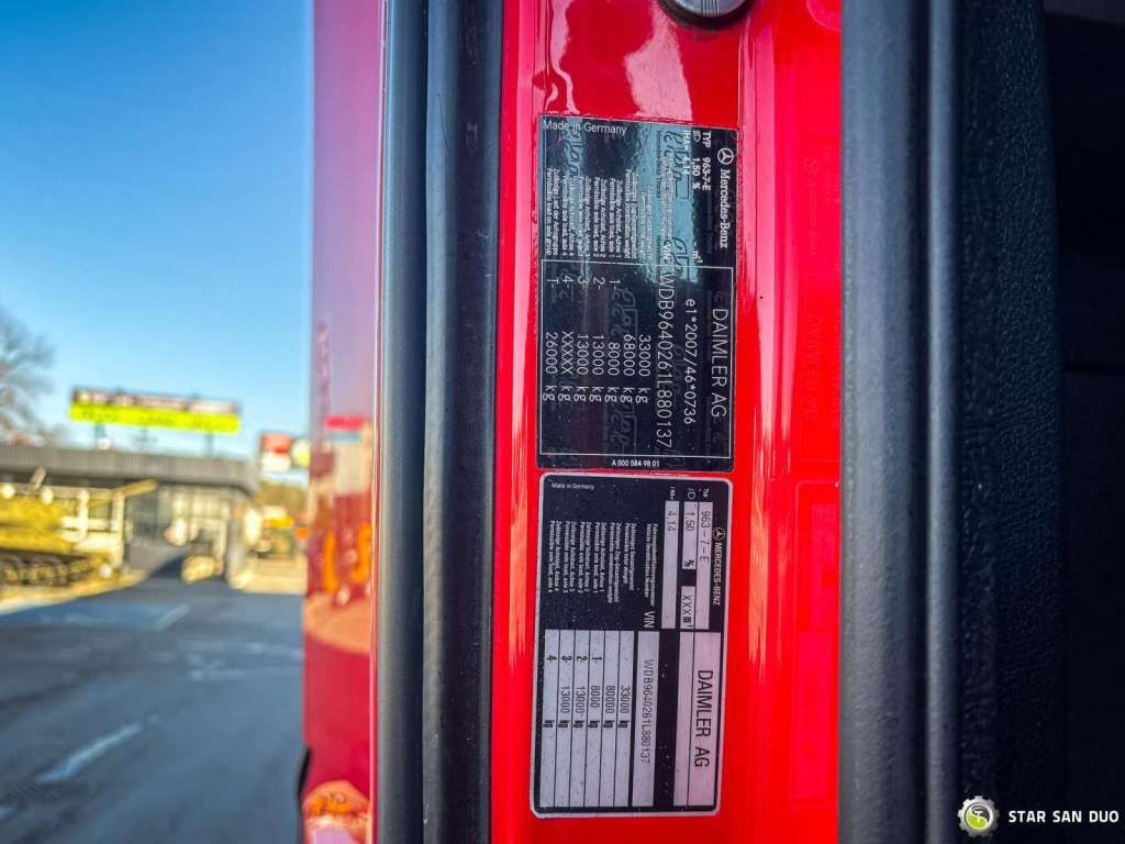 Uus Kraanaga veoauto Mercedes-Benz  AROCS 3358L 6x4 HIAB 192X-HIPRO E-6 Crane Kippe: pilt 21