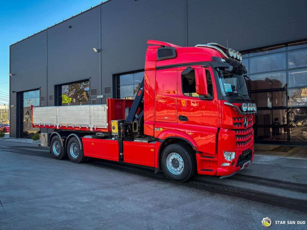 Uus Kraanaga veoauto Mercedes-Benz  AROCS 3358L 6x4 HIAB 192X-HIPRO E-6 Crane Kippe: pilt 8