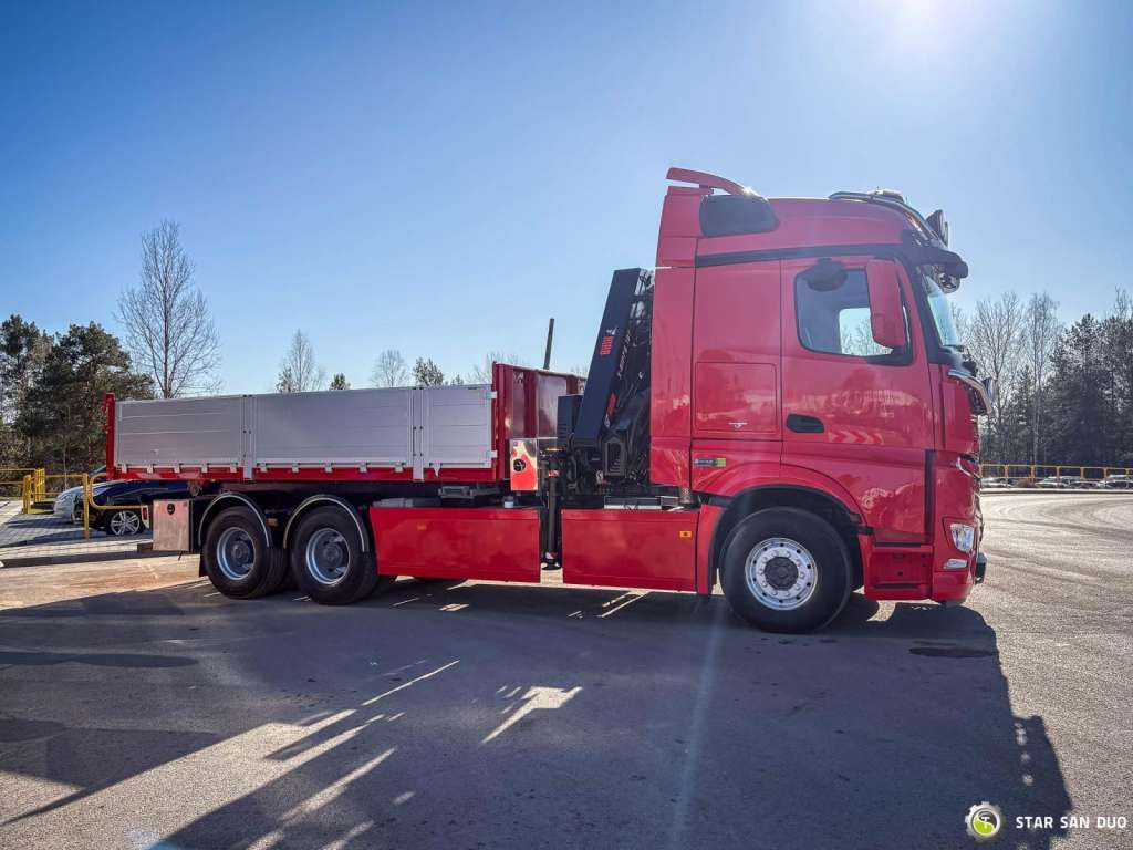 Uus Kraanaga veoauto Mercedes-Benz  AROCS 3358L 6x4 HIAB 192X-HIPRO E-6 Crane Kippe: pilt 10