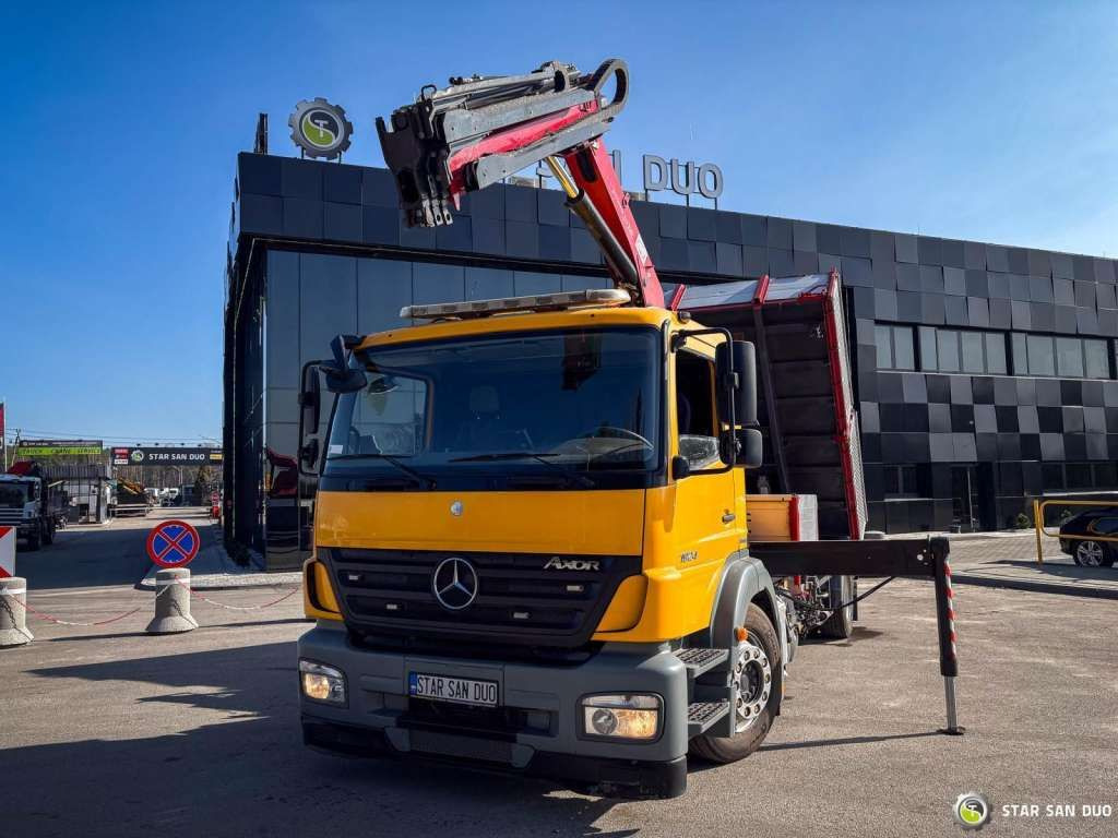 Mercedes-Benz  AXOR 1824 4x2 HMF 975 HDS Crane  Rotator Kipper Mercedes-Benz AXOR 1824 4x2 HMF 975 HDS Crane  Rotator Kipper liising Mercedes-Benz  AXOR 1824 4x2 HMF 975 HDS Crane  Rotator Kipper Mercedes-Benz AXOR 1824 4x2 HMF 975 HDS Crane  Rotator Kipper: pilt 8