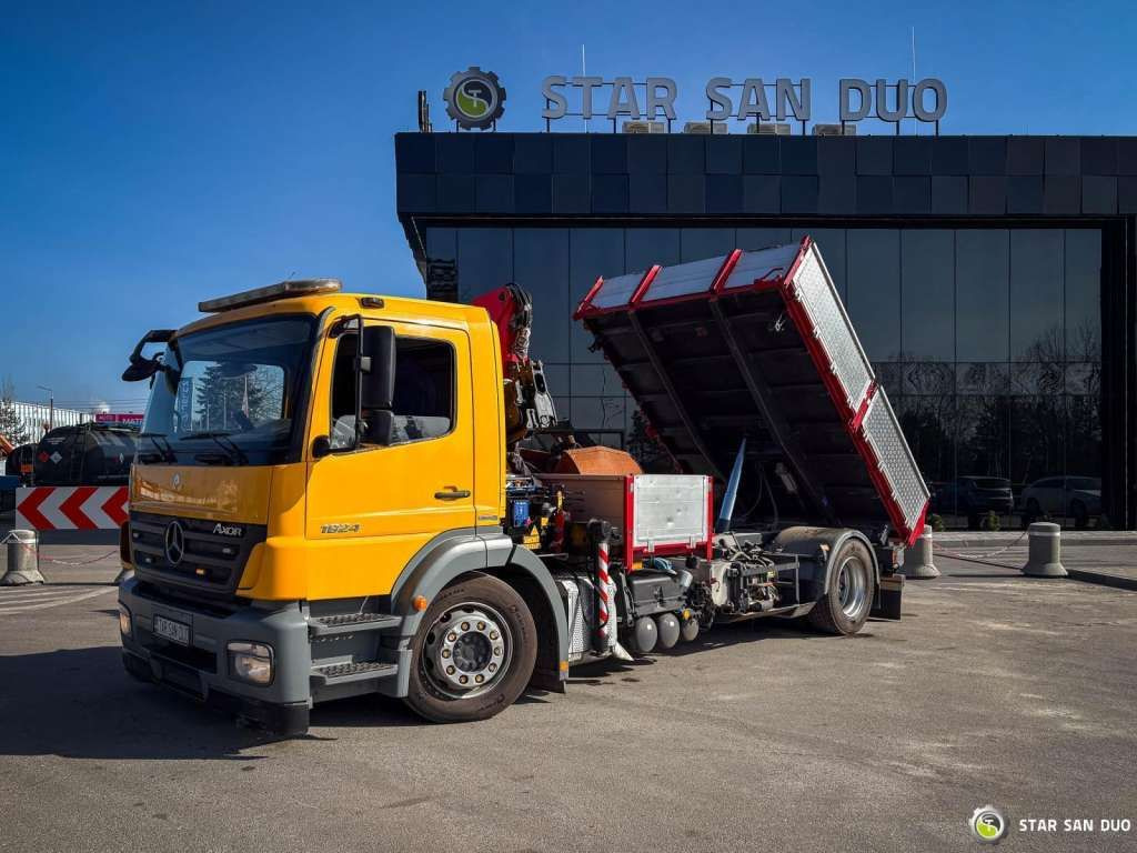 Mercedes-Benz  AXOR 1824 4x2 HMF 975 HDS Crane  Rotator Kipper Mercedes-Benz AXOR 1824 4x2 HMF 975 HDS Crane  Rotator Kipper liising Mercedes-Benz  AXOR 1824 4x2 HMF 975 HDS Crane  Rotator Kipper Mercedes-Benz AXOR 1824 4x2 HMF 975 HDS Crane  Rotator Kipper: pilt 9