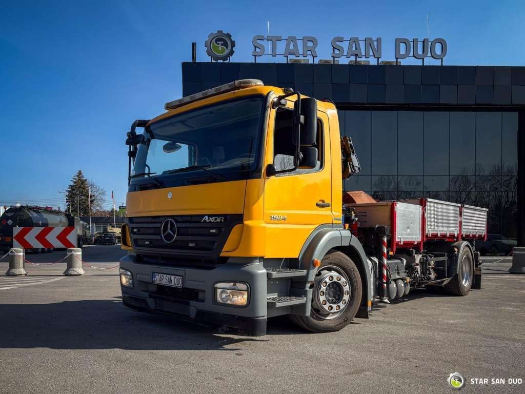 Mercedes-Benz AXOR 1824 4x2 HMF 975 HDS Crane Rotator Kipper Mercedes-Benz AXOR 1824 4x2 HMF 975 HDS Crane Rotator Kipper - Kallurauto: pilt 3 Mercedes-Benz AXOR 1824 4x2 HMF 975 HDS Crane Rotator Kipper Mercedes-Benz AXOR 1824 4x2 HMF 975 HDS Crane Rotator Kipper - Kallurauto: pilt 3