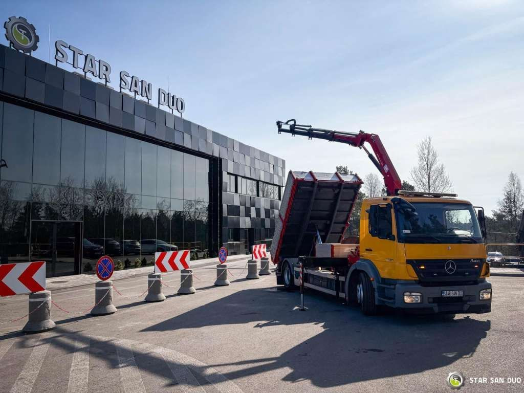 Mercedes-Benz AXOR 1824 4x2 HMF 975 HDS Crane Rotator Kipper Mercedes-Benz AXOR 1824 4x2 HMF 975 HDS Crane Rotator Kipper - Kallurauto: pilt 5 Mercedes-Benz AXOR 1824 4x2 HMF 975 HDS Crane Rotator Kipper Mercedes-Benz AXOR 1824 4x2 HMF 975 HDS Crane Rotator Kipper - Kallurauto: pilt 5