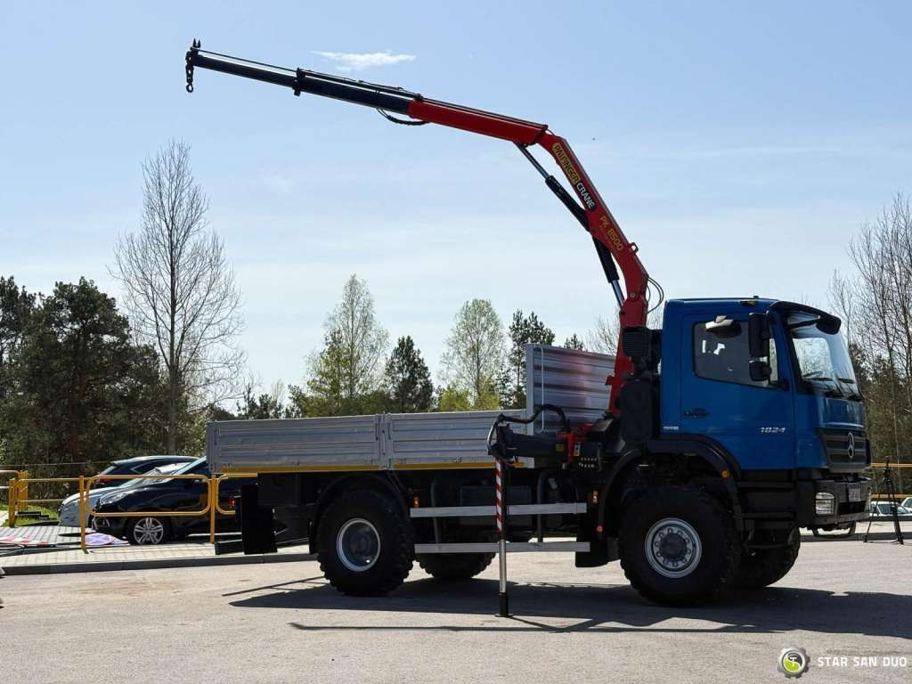 Mercedes-Benz AXOR 1824 4x4 PALFINGER PK 8500 Crane Kran - Kraanaga veoauto: pilt 4 Mercedes-Benz AXOR 1824 4x4 PALFINGER PK 8500 Crane Kran - Kraanaga veoauto: pilt 4
