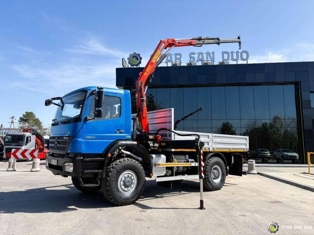 Mercedes-Benz AXOR 1824 4x4 PALFINGER PK 8500 Crane Kran - Kraanaga veoauto: pilt 3 Mercedes-Benz AXOR 1824 4x4 PALFINGER PK 8500 Crane Kran - Kraanaga veoauto: pilt 3