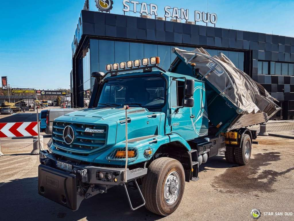 Mercedes-Benz Zetros 1833 4x4 Kipper Camper Chassis - Kallurauto: pilt 4 Mercedes-Benz Zetros 1833 4x4 Kipper Camper Chassis - Kallurauto: pilt 4