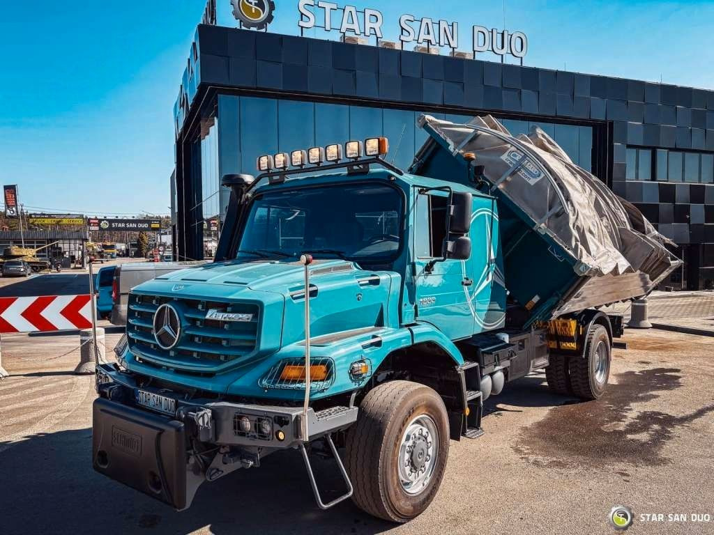 Mercedes-Benz Zetros 1833 4x4 Kipper Camper Chassis - Kabiinišassiiga veoauto: pilt 4 Mercedes-Benz Zetros 1833 4x4 Kipper Camper Chassis - Kabiinišassiiga veoauto: pilt 4