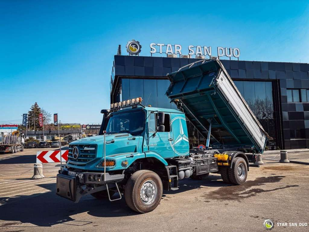 Mercedes-Benz Zetros 1833 4x4 Kipper Camper Chassis - Kallurauto: pilt 1 Mercedes-Benz Zetros 1833 4x4 Kipper Camper Chassis - Kallurauto: pilt 1