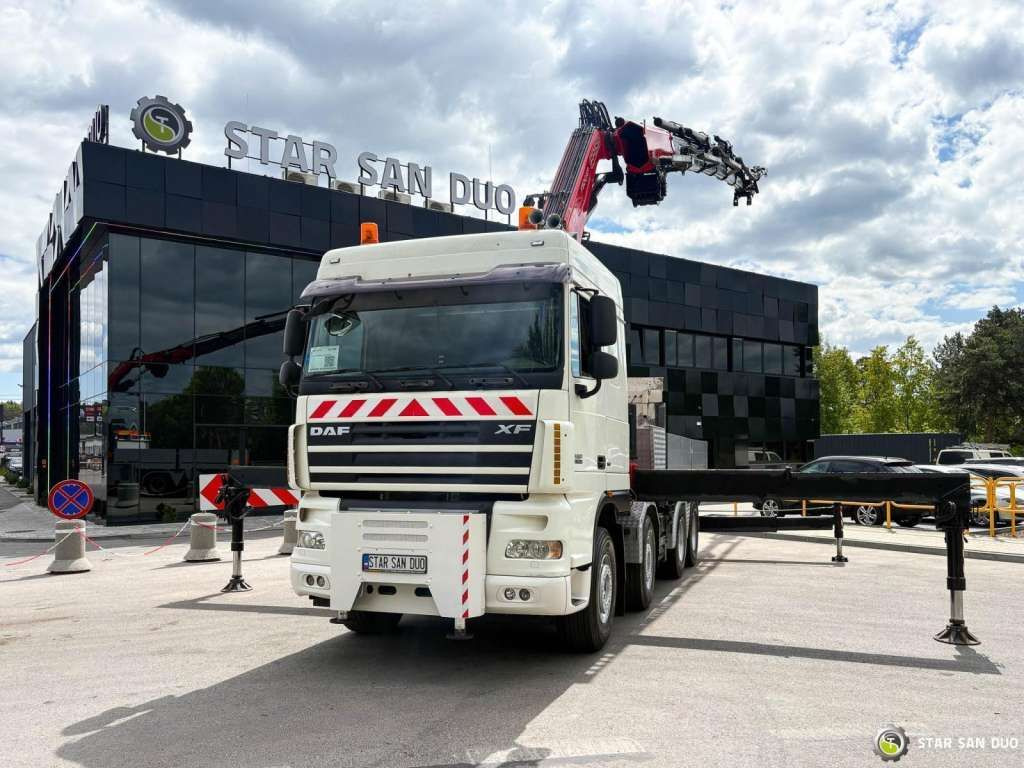 DAF XF 105.510 8x4 FASSI F800 XP Crane Fifth wheel - Sadulveok: pilt 5 DAF XF 105.510 8x4 FASSI F800 XP Crane Fifth wheel - Sadulveok: pilt 5