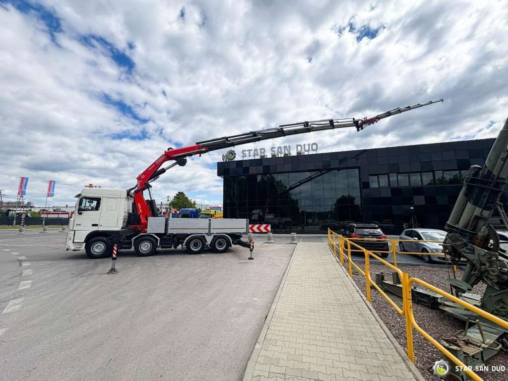 DAF XF 105.510 8x4 FASSI F800 XP Crane Fifth wheel - Sadulveok: pilt 3 DAF XF 105.510 8x4 FASSI F800 XP Crane Fifth wheel - Sadulveok: pilt 3