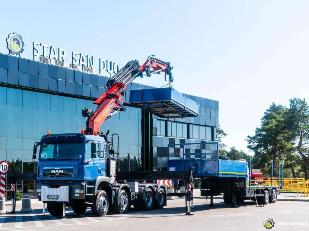 MAN TGA 35.440 8X6H PALFINGER 60002 Semi-trailer - Sadulveok: pilt 1 MAN TGA 35.440 8X6H PALFINGER 60002 Semi-trailer - Sadulveok: pilt 1