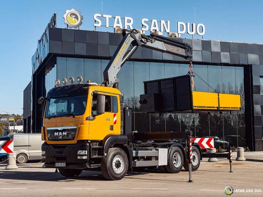 MAN TGS 28.480 6x4x4 H PALFINGER PK 29002 CRANE 5th - Sadulveok: pilt 2 MAN TGS 28.480 6x4x4 H PALFINGER PK 29002 CRANE 5th - Sadulveok: pilt 2