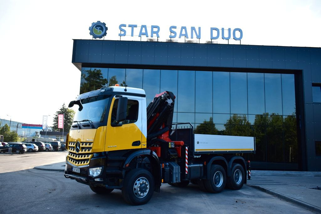 Mercedes-Benz AROCS 6x6 PALFINGER PK 33002 EURO 6 Crane Kran - Sadulveok: pilt 4 Mercedes-Benz AROCS 6x6 PALFINGER PK 33002 EURO 6 Crane Kran - Sadulveok: pilt 4