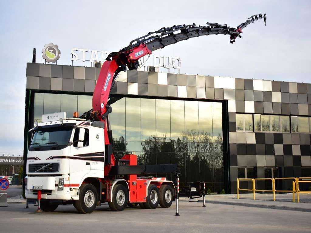 Volvo FH 520 8x2 EFFER 850 Fly Jib Winch 5th - Sadulveok: pilt 5 Volvo FH 520 8x2 EFFER 850 Fly Jib Winch 5th - Sadulveok: pilt 5