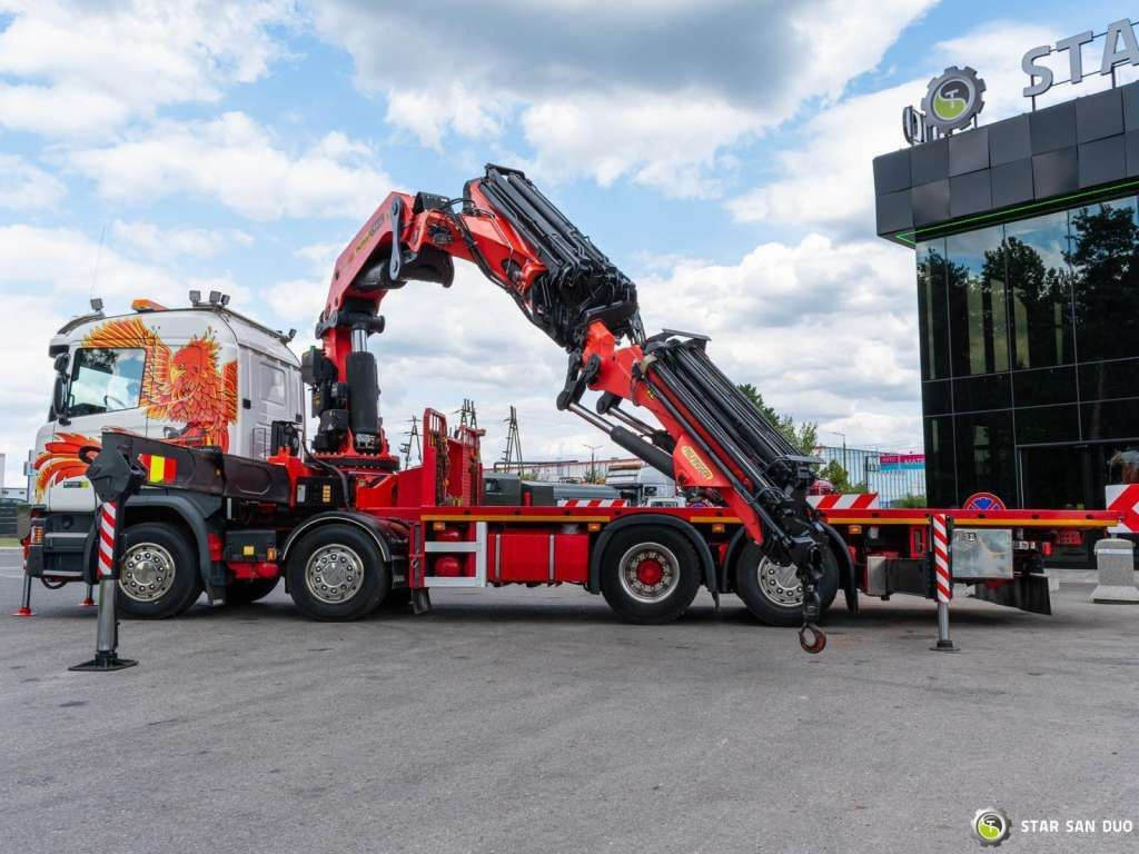 Scania G450 8x2 PALFINGER PK 85002 Fly Jib Winch - Kraanaga veoauto: pilt 4 Scania G450 8x2 PALFINGER PK 85002 Fly Jib Winch - Kraanaga veoauto: pilt 4