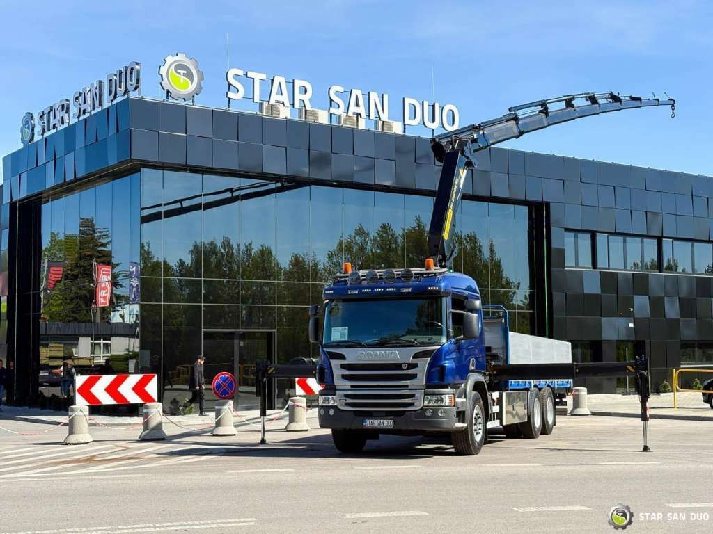 Scania P410 6x2 Palfinger PK 26002 EH Crane - Kraanaga veoauto: pilt 1 Scania P410 6x2 Palfinger PK 26002 EH Crane - Kraanaga veoauto: pilt 1