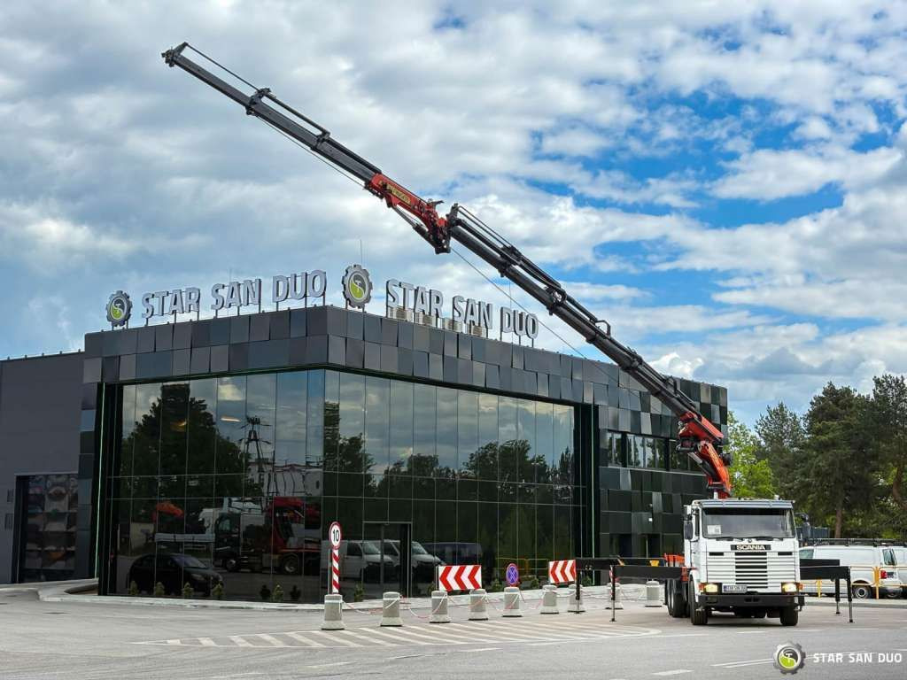 Scania R143 HL 6x2 PALFINGER PK44002 Crane Kran - Kraanaga veoauto: pilt 4 Scania R143 HL 6x2 PALFINGER PK44002 Crane Kran - Kraanaga veoauto: pilt 4