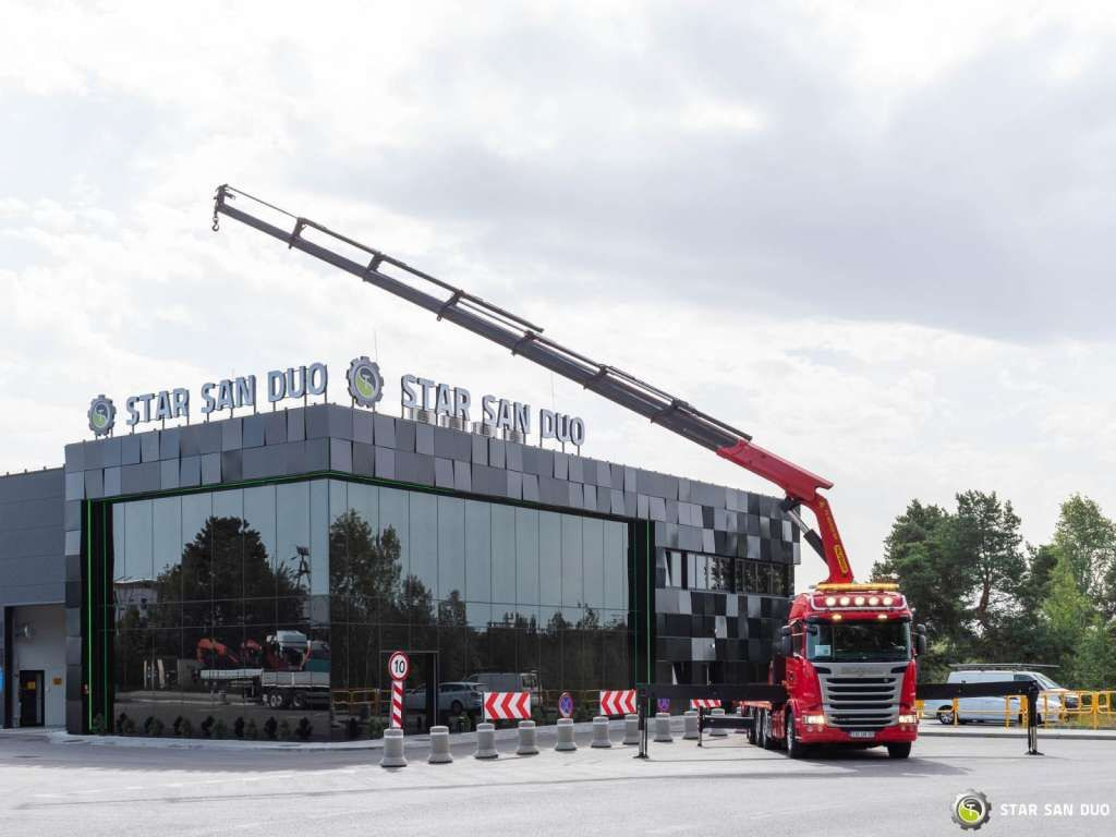 Scania R450 8x4 Palfinger PK 65002 SH HDS Crane - Kraanaga veoauto: pilt 3 Scania R450 8x4 Palfinger PK 65002 SH HDS Crane - Kraanaga veoauto: pilt 3