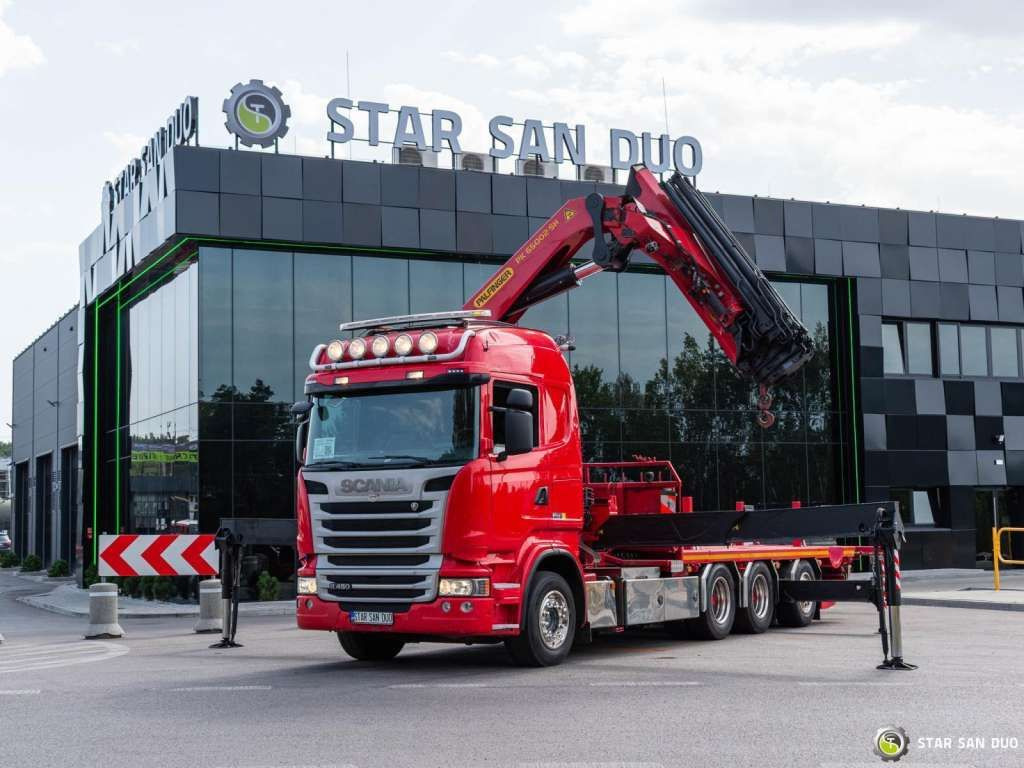 Scania R450 8x4 Palfinger PK 65002 SH HDS Crane - Kraanaga veoauto: pilt 5 Scania R450 8x4 Palfinger PK 65002 SH HDS Crane - Kraanaga veoauto: pilt 5