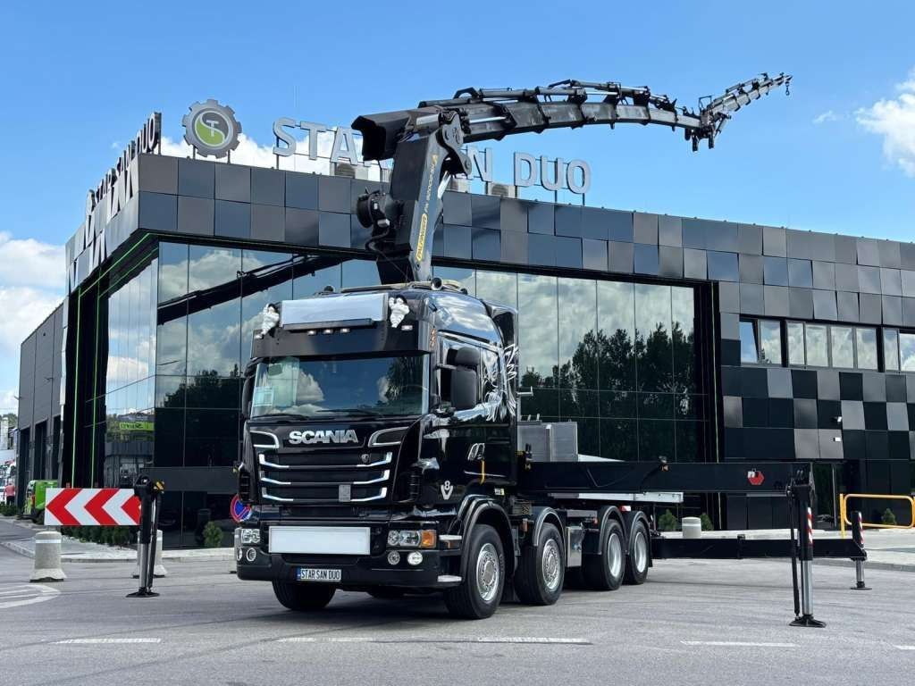 Scania R560 8x2 PALFINGER PK 92002 SH Fly Jib Winch 5t - Kraanaga veoauto: pilt 4 Scania R560 8x2 PALFINGER PK 92002 SH Fly Jib Winch 5t - Kraanaga veoauto: pilt 4