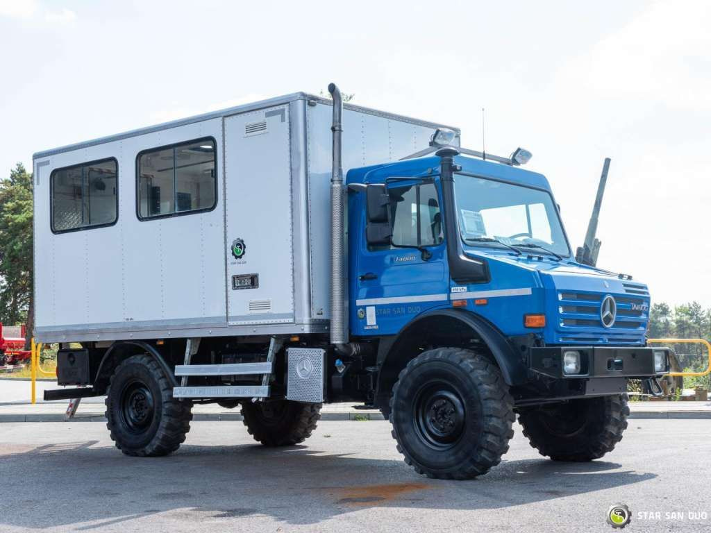 Unimog Mercedes-Benz Unimog U 4000 4x4 Camper Expeditio - Kabiinišassiiga veoauto: pilt 3 Unimog Mercedes-Benz Unimog U 4000 4x4 Camper Expeditio - Kabiinišassiiga veoauto: pilt 3