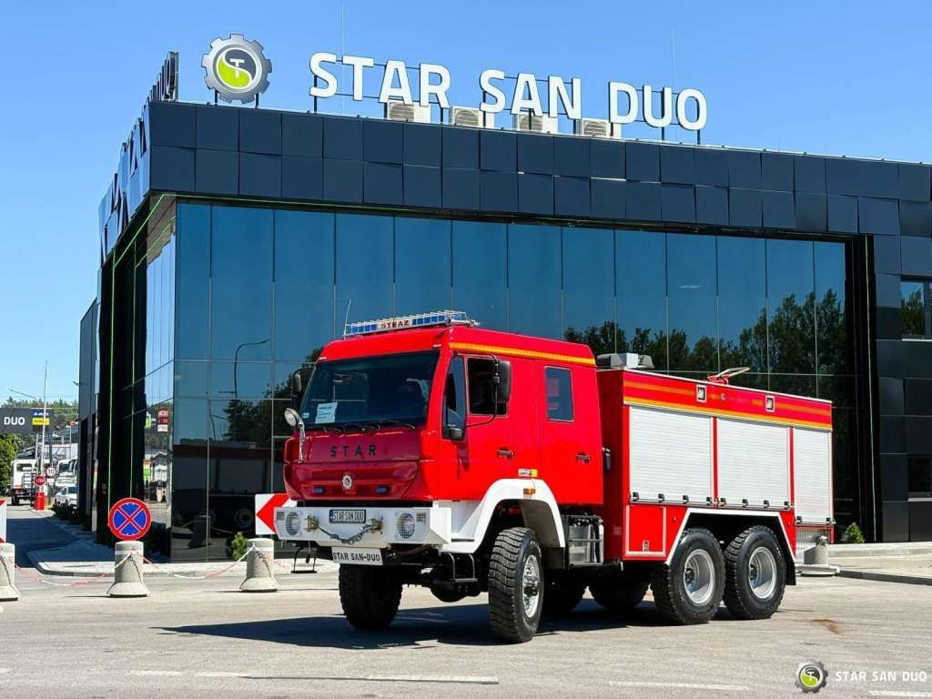 MAN Star 266 MAN 6x6 Fire Truck Feuerwehr - Veoauto: pilt 1 MAN Star 266 MAN 6x6 Fire Truck Feuerwehr - Veoauto: pilt 1
