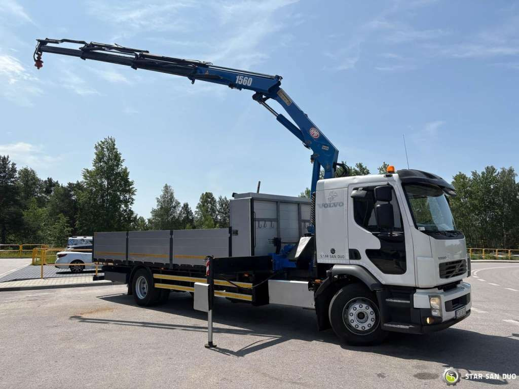 Volvo FE 240 4x2 HMF 1560 K3 HDS Rotator Crane Kran - Kraanaga veoauto: pilt 2 Volvo FE 240 4x2 HMF 1560 K3 HDS Rotator Crane Kran - Kraanaga veoauto: pilt 2