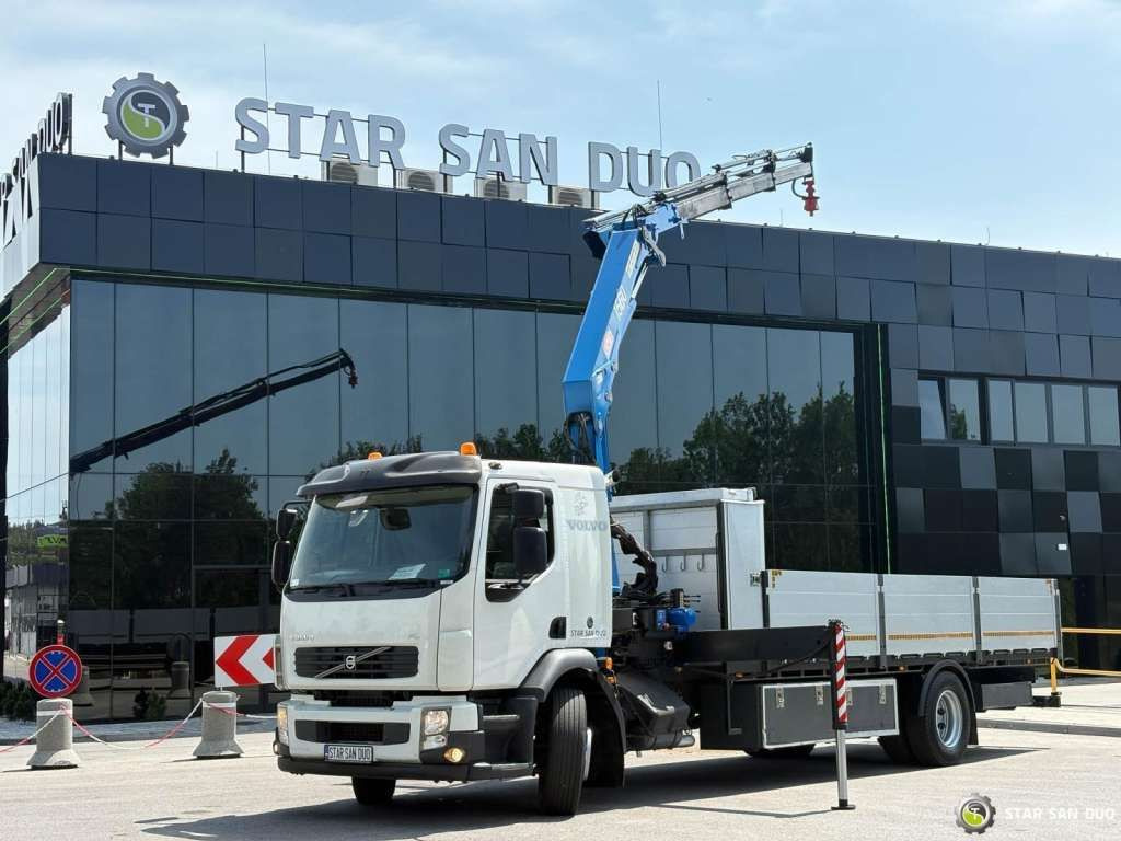Volvo FE 240 4x2 HMF 1560 K3 HDS Rotator Crane Kran - Kraanaga veoauto: pilt 1 Volvo FE 240 4x2 HMF 1560 K3 HDS Rotator Crane Kran - Kraanaga veoauto: pilt 1