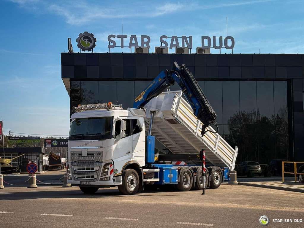 Volvo FH 16.550 8x4 Palfinger PK 34002-SH Crane Kippe - Kallurauto: pilt 4 Volvo FH 16.550 8x4 Palfinger PK 34002-SH Crane Kippe - Kallurauto: pilt 4