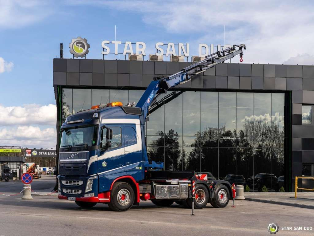 Volvo FH 500 6x2 HMF 3220-K5 HDS Crane Euro 6 - Kraanaga veoauto, Sadulveok: pilt 4 Volvo FH 500 6x2 HMF 3220-K5 HDS Crane Euro 6 - Kraanaga veoauto, Sadulveok: pilt 4