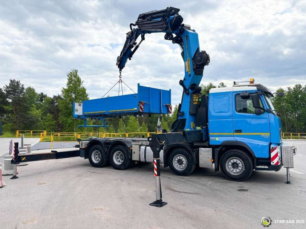 Volvo FH 500 8x4 Palfinger PK 92002 SH Fly Jib Winch - Kraanaga veoauto: pilt 3 Volvo FH 500 8x4 Palfinger PK 92002 SH Fly Jib Winch - Kraanaga veoauto: pilt 3