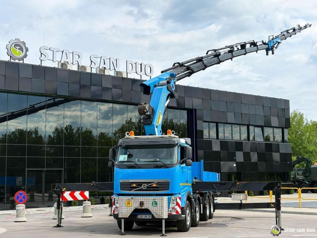 Volvo FH 500 8x4 Palfinger PK 92002 SH Fly Jib Winch - Kraanaga veoauto: pilt 1 Volvo FH 500 8x4 Palfinger PK 92002 SH Fly Jib Winch - Kraanaga veoauto: pilt 1