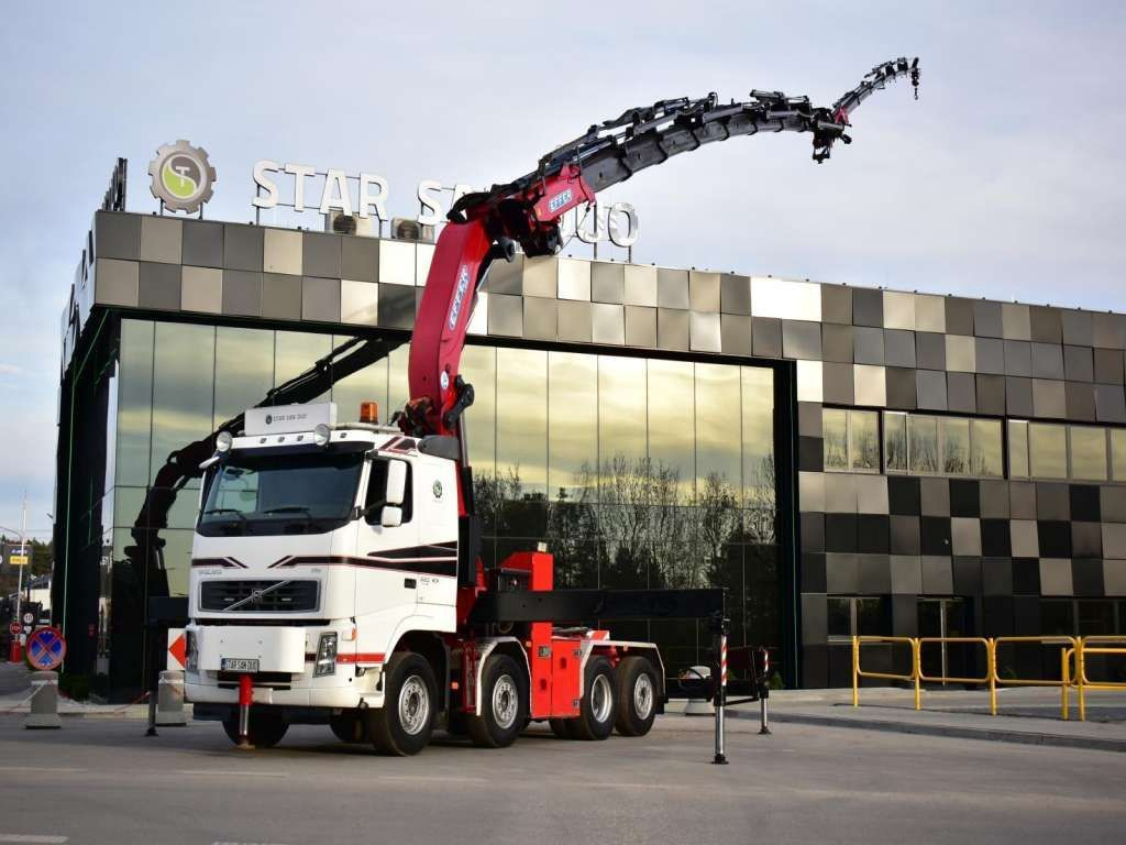 Volvo FH 520 8x2 EFFER 850 Fly Jib Winch 5th - Kraanaga veoauto, Sadulveok: pilt 1 Volvo FH 520 8x2 EFFER 850 Fly Jib Winch 5th - Kraanaga veoauto, Sadulveok: pilt 1