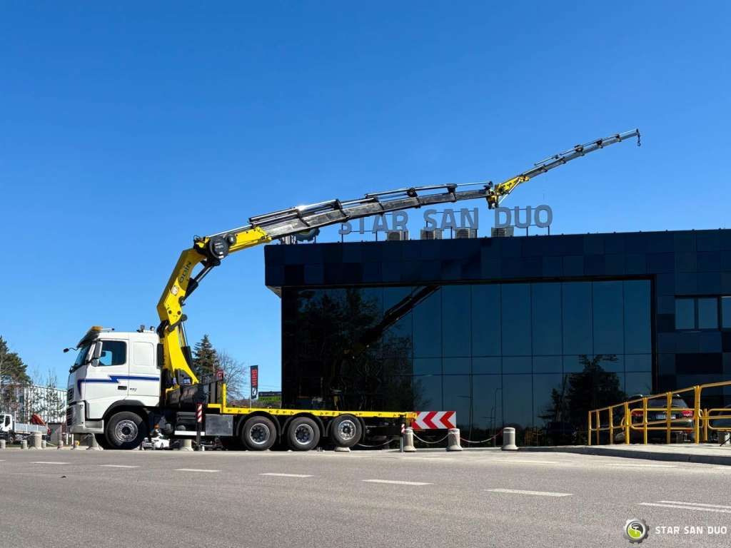 Volvo FH 520 8x4 HMF ODIN K6 EURO 5 FLY JIB Crane - Kraanaga veoauto: pilt 3 Volvo FH 520 8x4 HMF ODIN K6 EURO 5 FLY JIB Crane - Kraanaga veoauto: pilt 3
