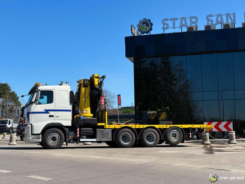 Volvo FH 520 8x4 HMF ODIN K6 EURO 5 FLY JIB Crane - Kraanaga veoauto: pilt 4 Volvo FH 520 8x4 HMF ODIN K6 EURO 5 FLY JIB Crane - Kraanaga veoauto: pilt 4