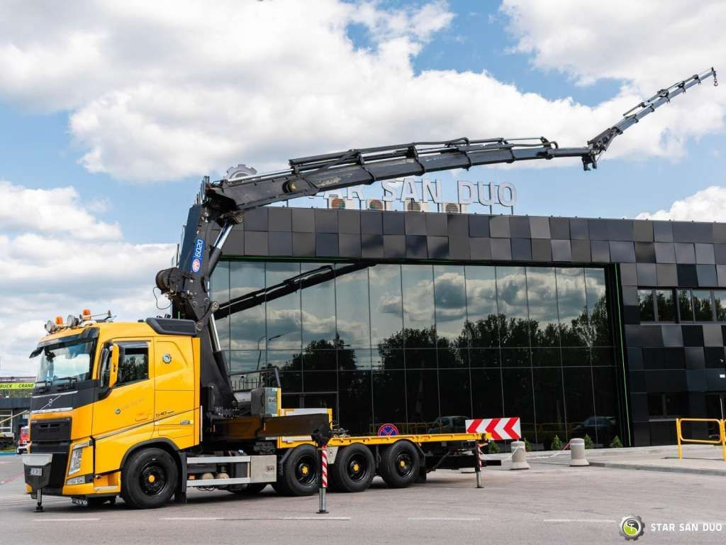 Volvo FH 540 8x4 HMF 6020 Fly Jib Winch - Kraanaga veoauto: pilt 4 Volvo FH 540 8x4 HMF 6020 Fly Jib Winch - Kraanaga veoauto: pilt 4