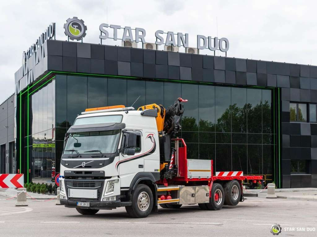 Volvo FM 450 6x2 EFFER 395/8S Euro 6 Crane Winch - Kraanaga veoauto: pilt 4 Volvo FM 450 6x2 EFFER 395/8S Euro 6 Crane Winch - Kraanaga veoauto: pilt 4