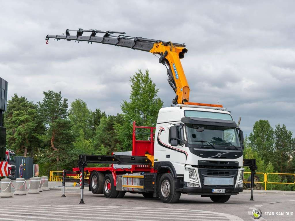 Volvo FM 450 6x2 EFFER 395/8S Euro 6 Crane Winch - Kraanaga veoauto: pilt 1 Volvo FM 450 6x2 EFFER 395/8S Euro 6 Crane Winch - Kraanaga veoauto: pilt 1