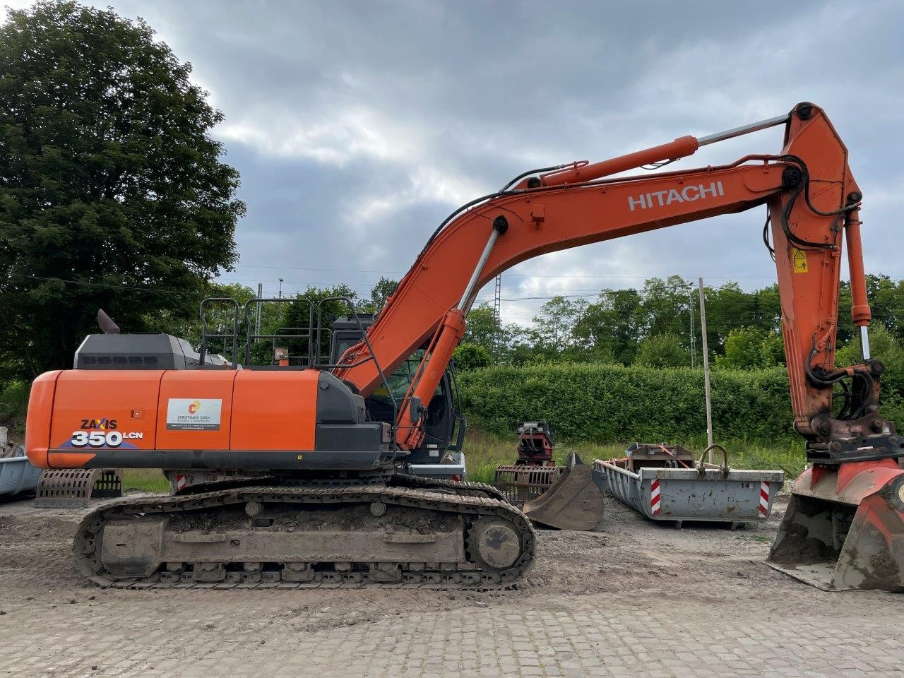 HITACHI ZX350 LCN - 6 - Lintekskavaator: pilt 5 HITACHI ZX350 LCN - 6 - Lintekskavaator: pilt 5