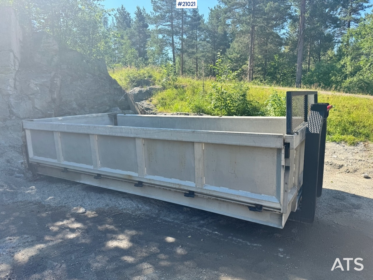 Aluminiumskasse Krokramme - Multilift konteiner: pilt 5 Aluminiumskasse Krokramme - Multilift konteiner: pilt 5