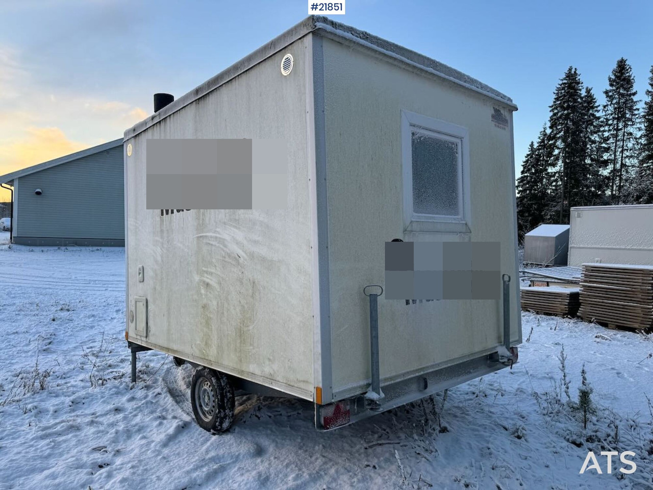 Arbeidsbrakke m/ forbrenningstoalett - Ehitusmahuti: pilt 5 Arbeidsbrakke m/ forbrenningstoalett - Ehitusmahuti: pilt 5