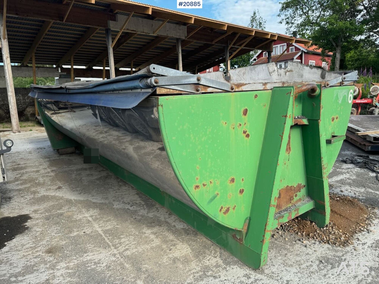 Asfaltbalje Asfaltbalje med kapell - Multilift konteiner: pilt 5 Asfaltbalje Asfaltbalje med kapell - Multilift konteiner: pilt 5